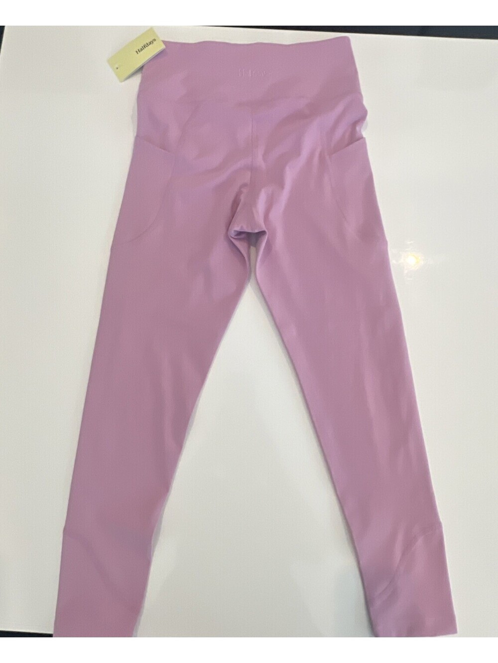 $115 Halfdays Women's Camille Leggings NWT Size M Color Amethyst-Pink - Picture 11 of 11